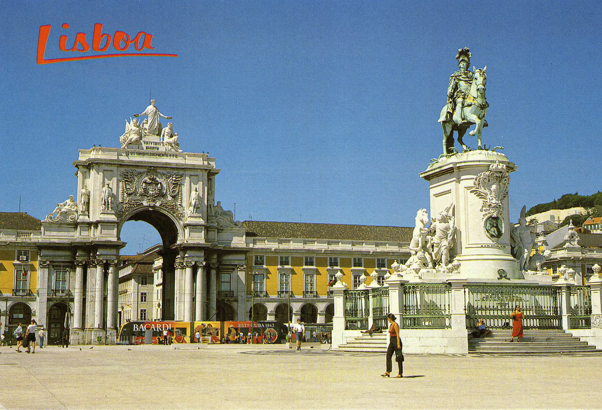 Place du Commerce, Lissabon, Portugal